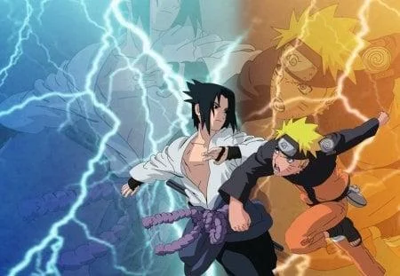 Free Download Naruto Vs Saske Wallpaper Sword Reflectio Page 1268072 (450 x 311)