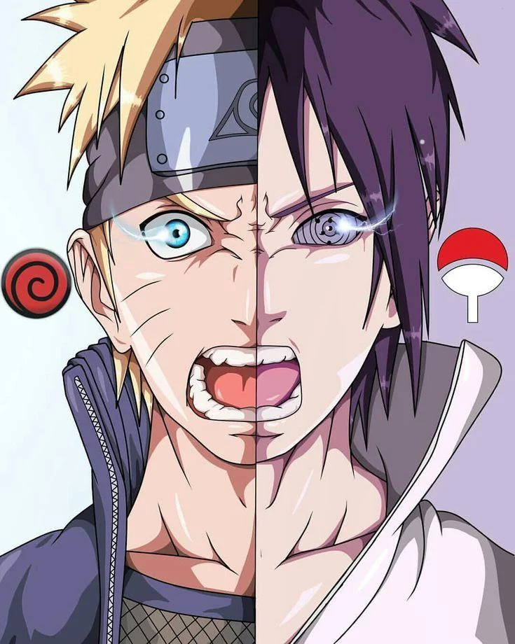 Free Download Naruto Vs Sasuke 16k Wallpaper Page 1268112 (735 x 920)