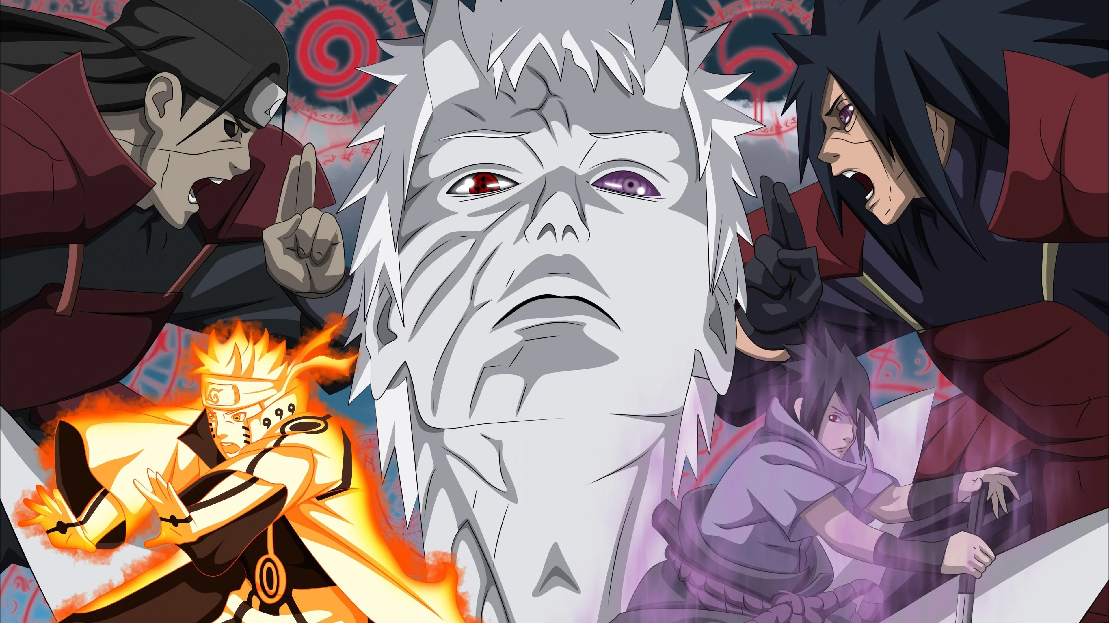 Free Download Naruto Vs Sasuke 16k Wallpaper Page 1268113 (3840 x 2160)