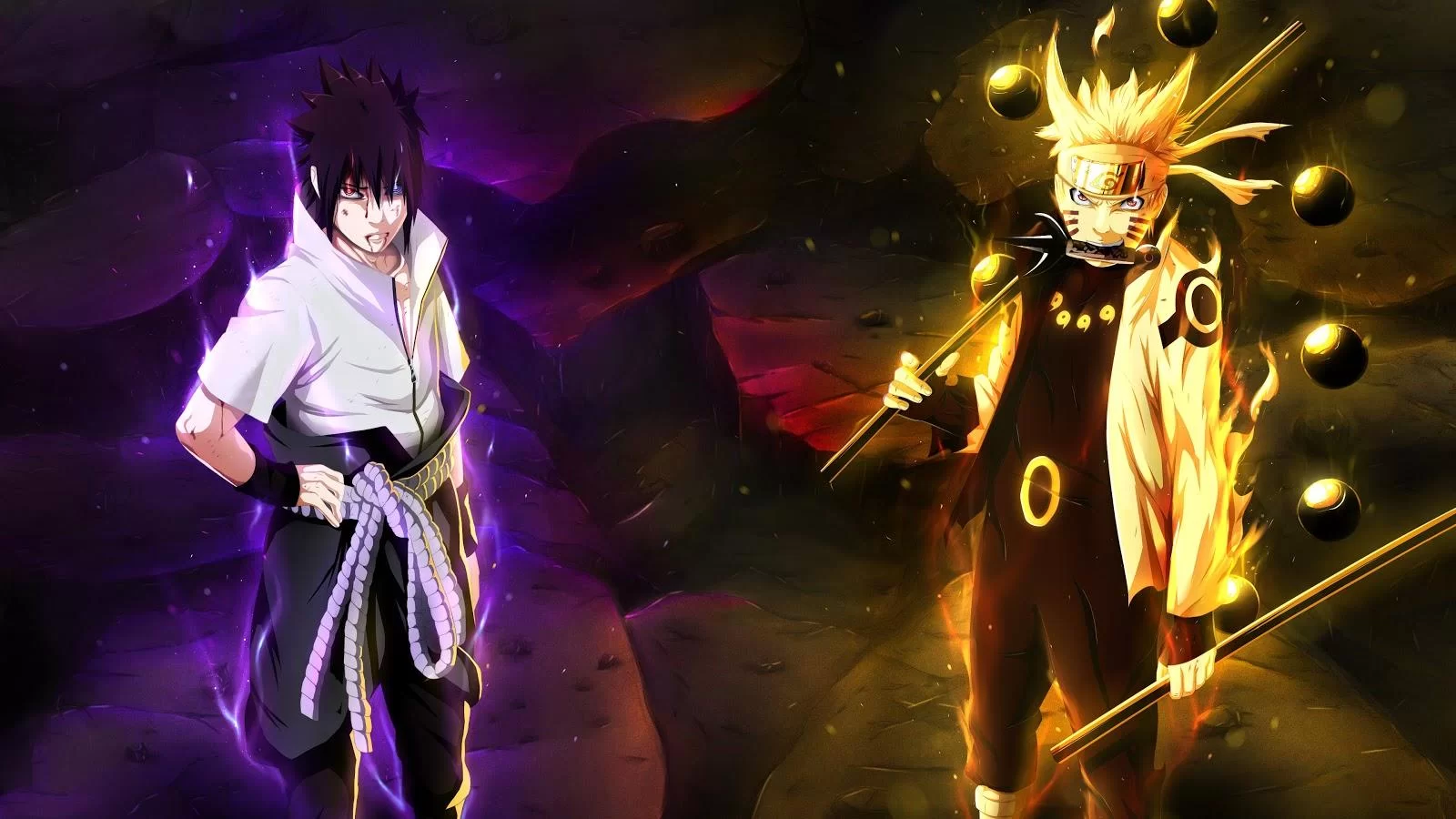 Free Download Naruto Vs Sasuke 8k Wallpaper Page 1268199 (1600 x 900)