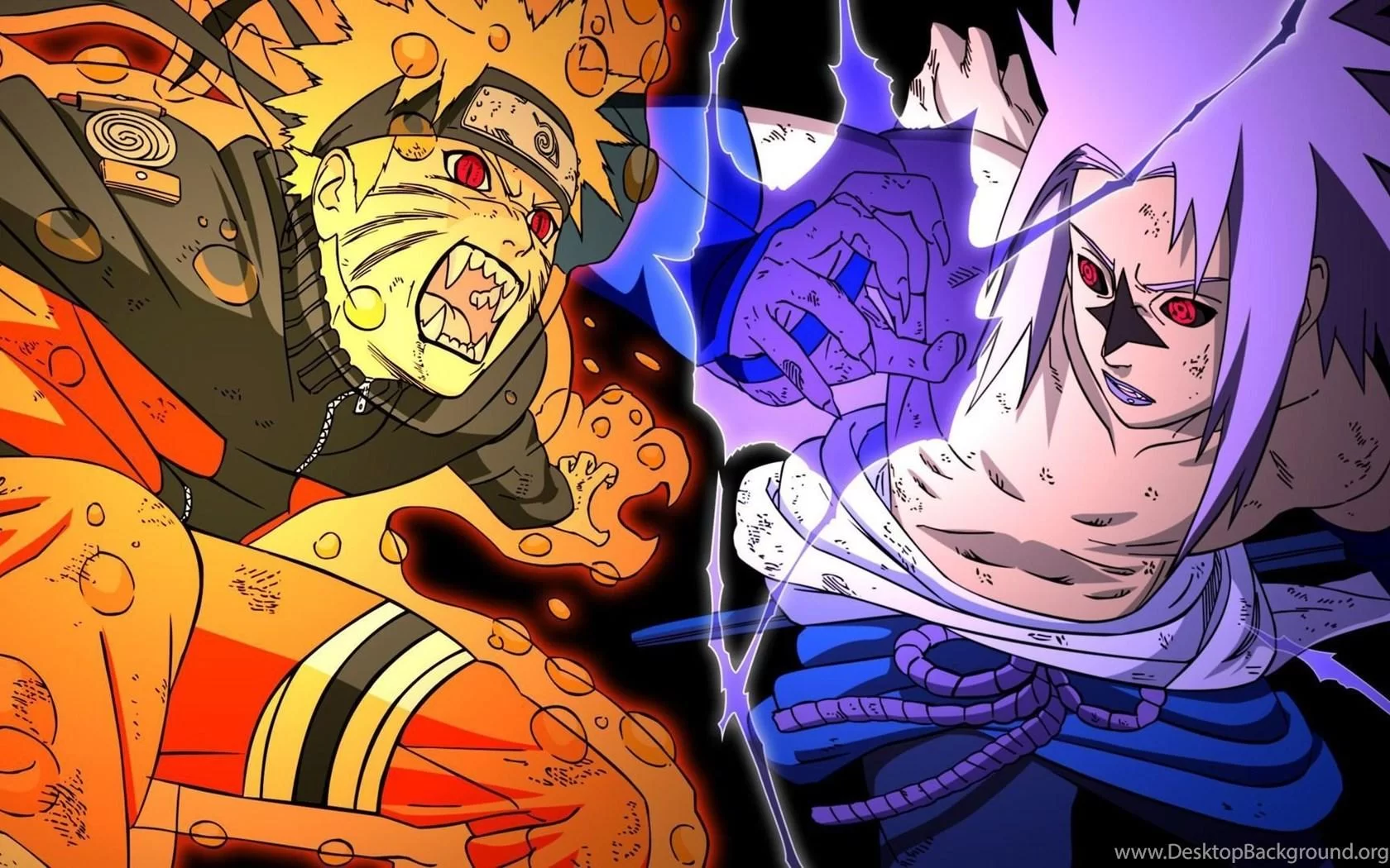 Free Download Naruto Vs Sasuke 8k Wallpaper Page 1268204 (1680 x 1050)