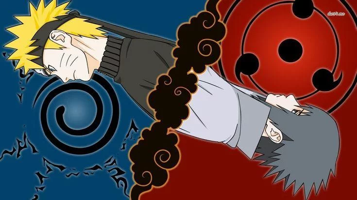 Free Download Naruto Vs Sasuke Animation Wallpaper Page 1268220 (735 x 413)