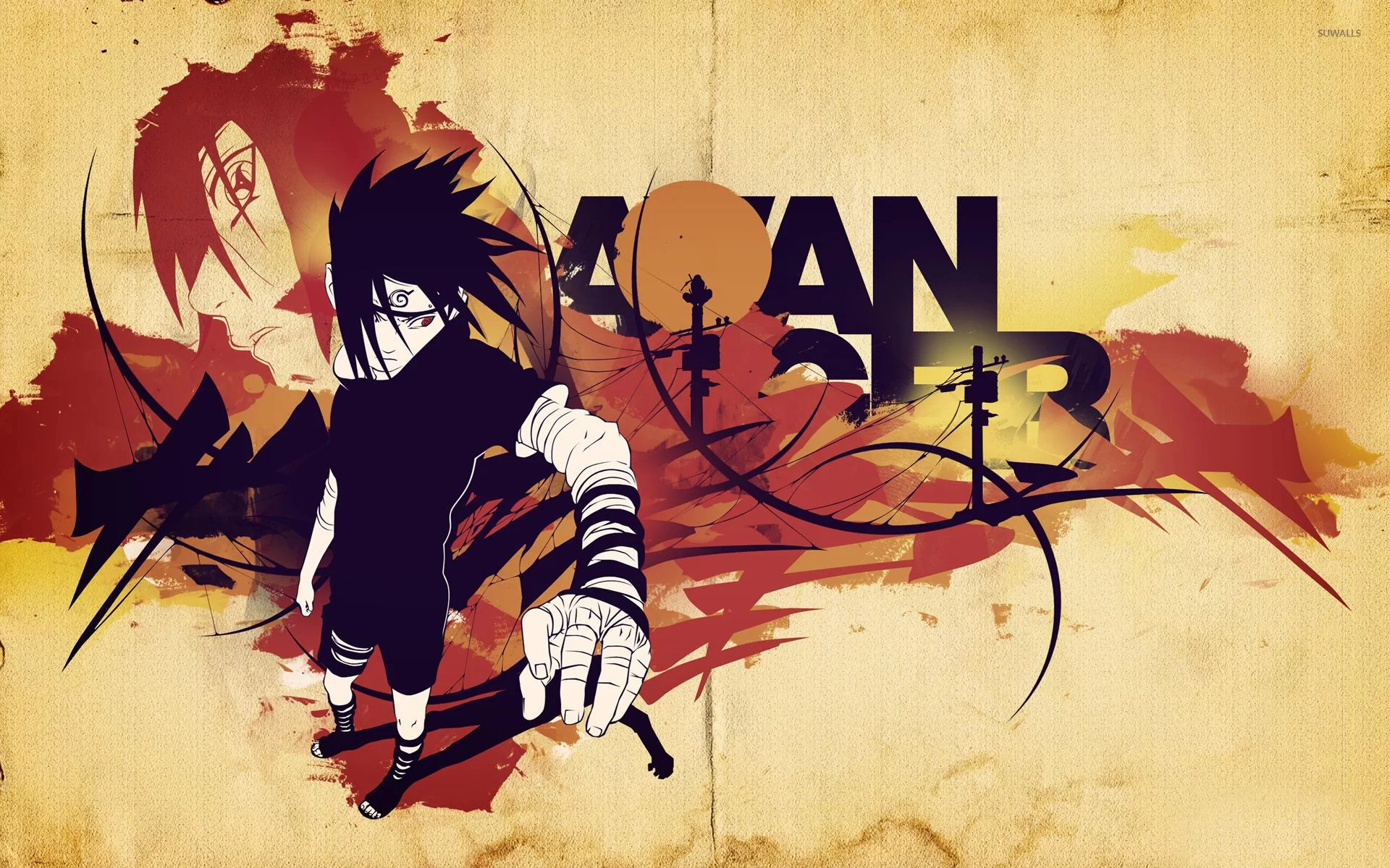Free Download Naruto Vs Sasuke Anime Wallpaper Page 1268263 (1920 x 1200)
