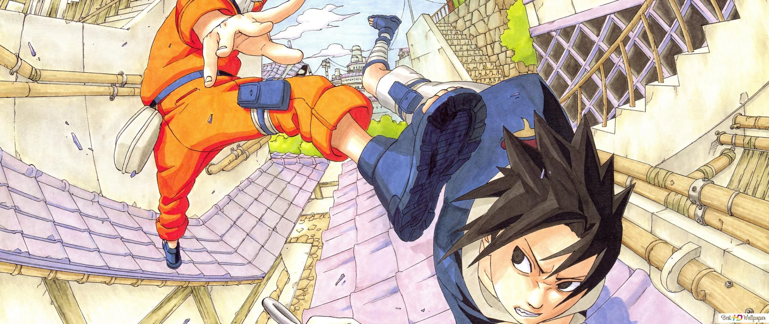 Free Download Naruto Vs Sasuke Final Battle Hd Wallpaper Page 1270853 (2560 x 1080)
