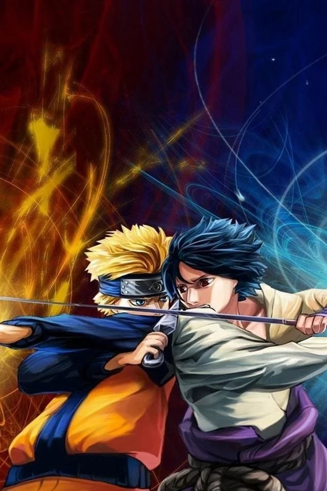 Free Download Naruto Vs Sasuke Iphone Live Wallpaper Page 1277495 (640 x 960)