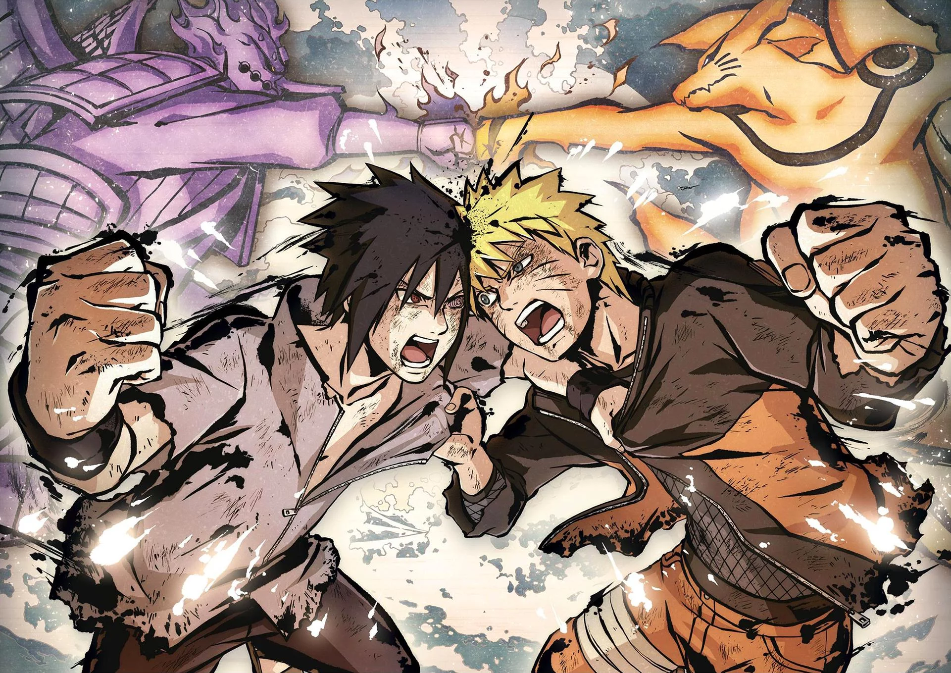 Free Download Naruto Vs Sasuke Storm 4 Wallpaper Page 1282140 (1921 x 1359)