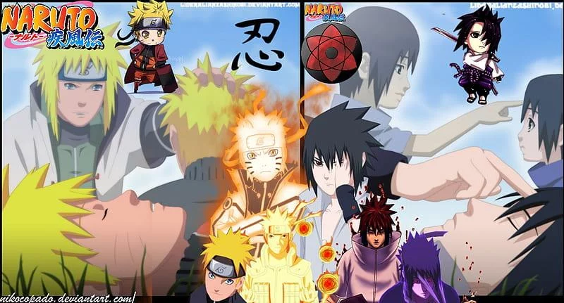 Free Download Naruto Vs Sasuke Part 1 Wallpaper Page 1282984 (800 x 431)