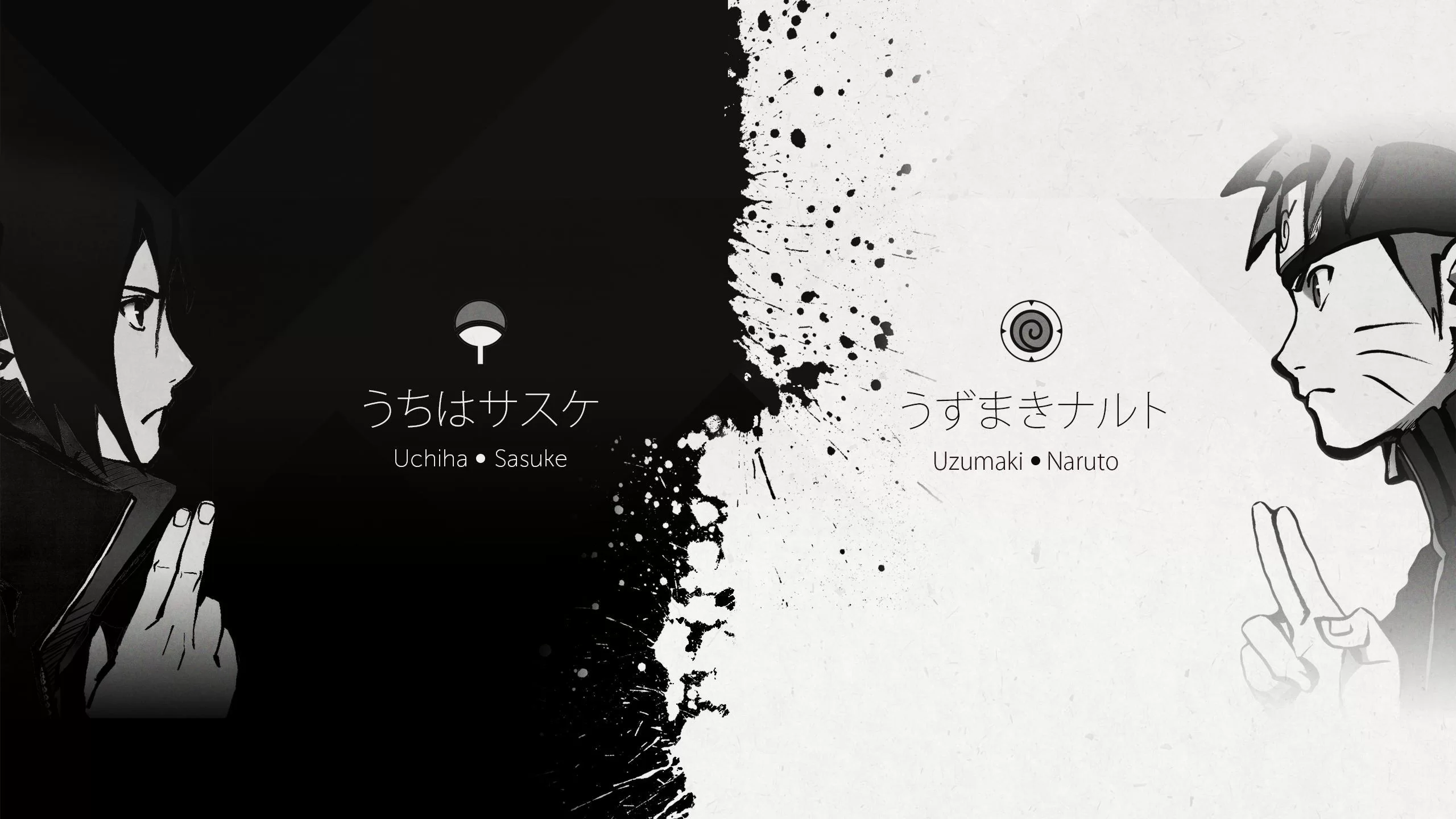 Free Download Naruto Vs Sasuke Sad Wallpaper Page 1283506 (2560 x 1440)