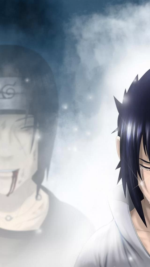 Free Download Naruto Vs Sasuke Sad Wallpaper Page 1283535 (640 x 1136)