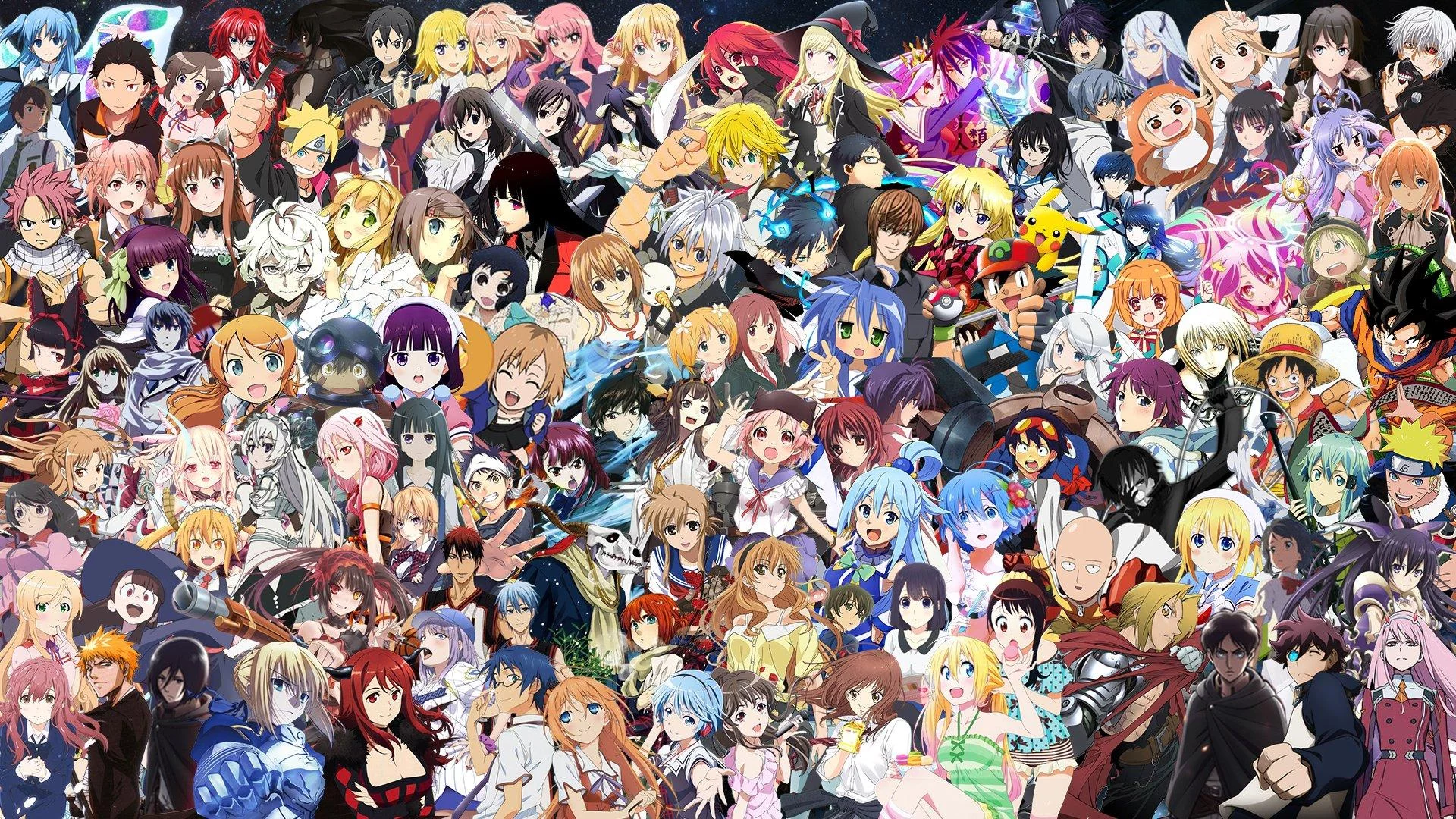 Free Download Dbz Fma Naruto Fairytail Wallpaper Page 129622 (1920 x 1080)