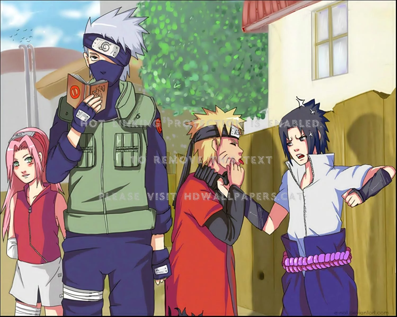 Free Download Naruto Sakura Sasuke Kakashi Wallpaper Page 130140 (1499 x 1200)
