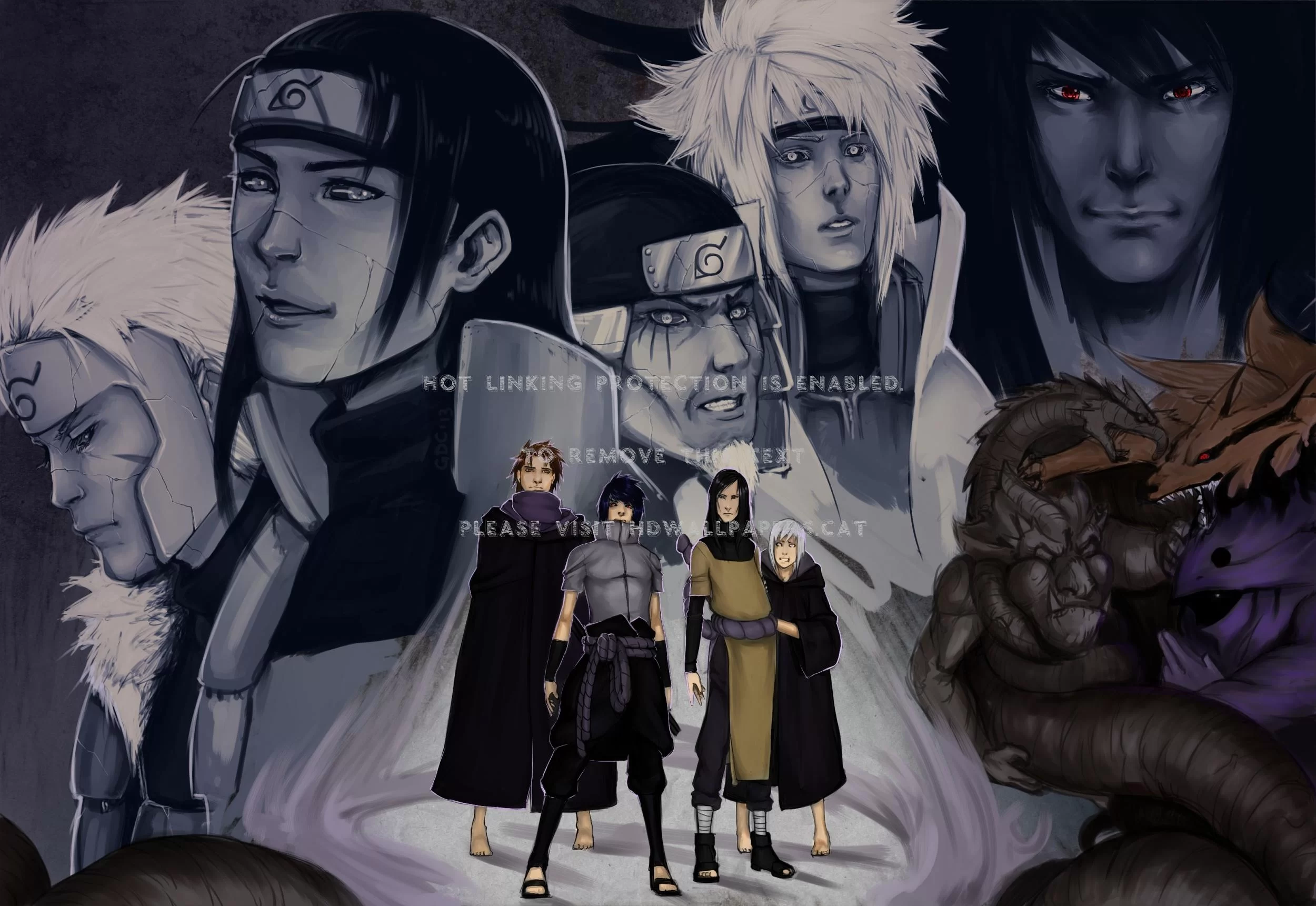 Free Download Naruto Wallpaper 2nd Hokage Page 1319253 (2500 x 1721)
