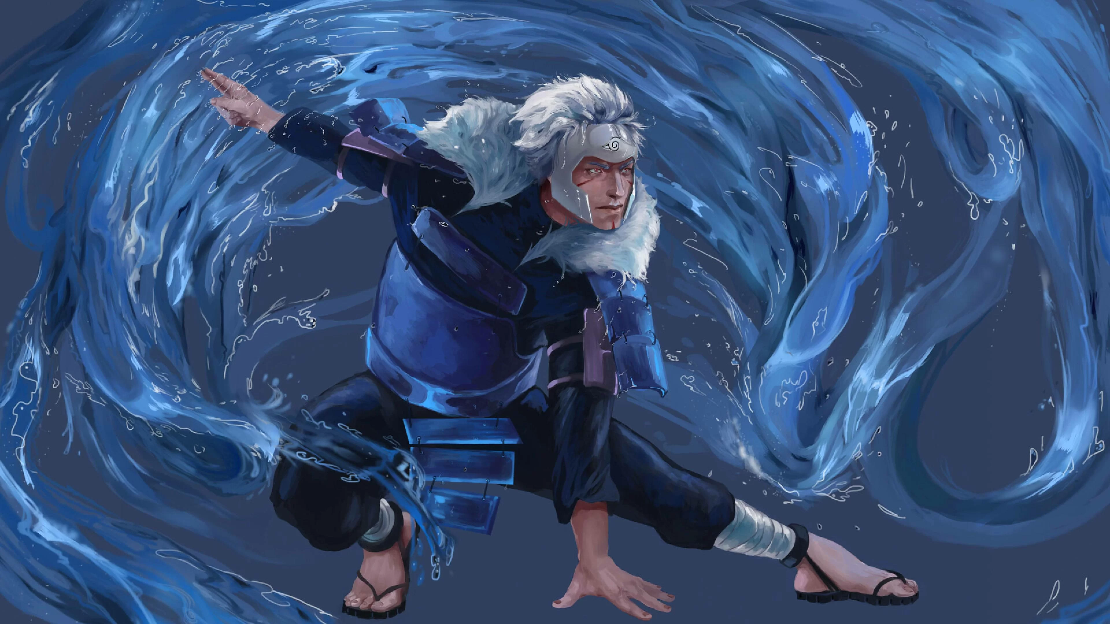 Free Download Naruto Wallpaper 2nd Hokage Page 1319254 (3840 x 2160)