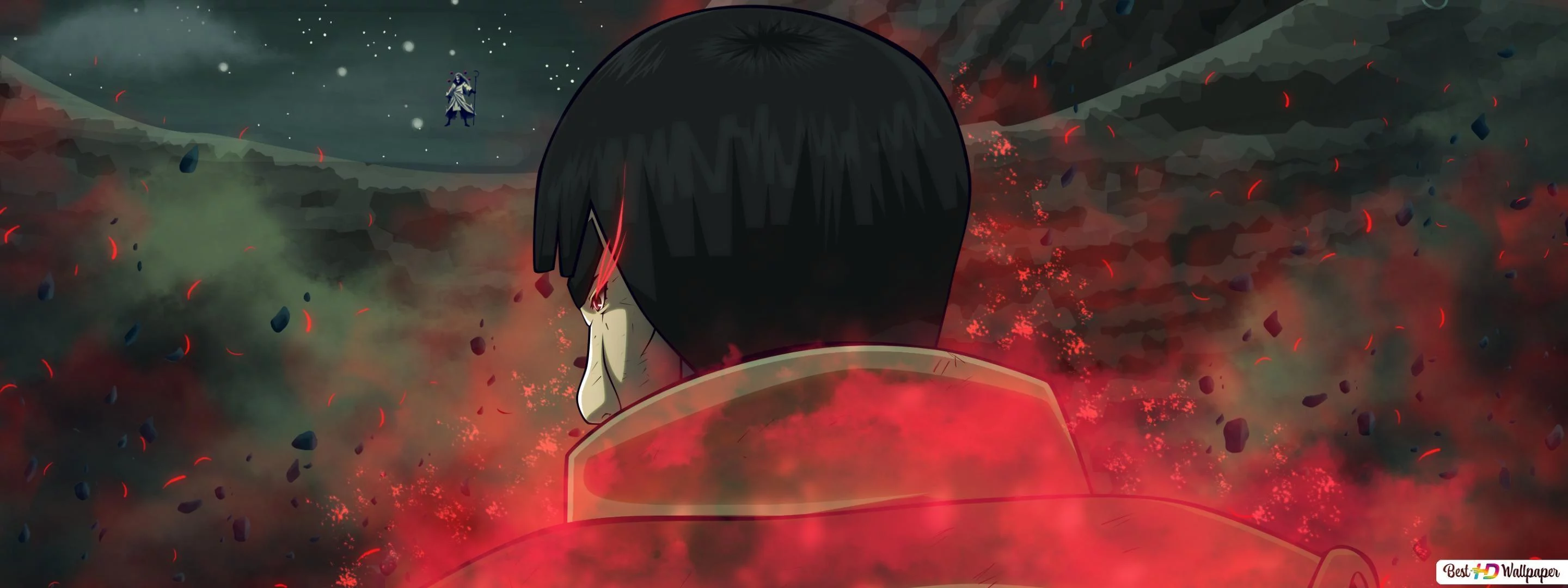 Free Download Naruto Wallpaper 8th Gate Page 1331206 (2880 x 1080)