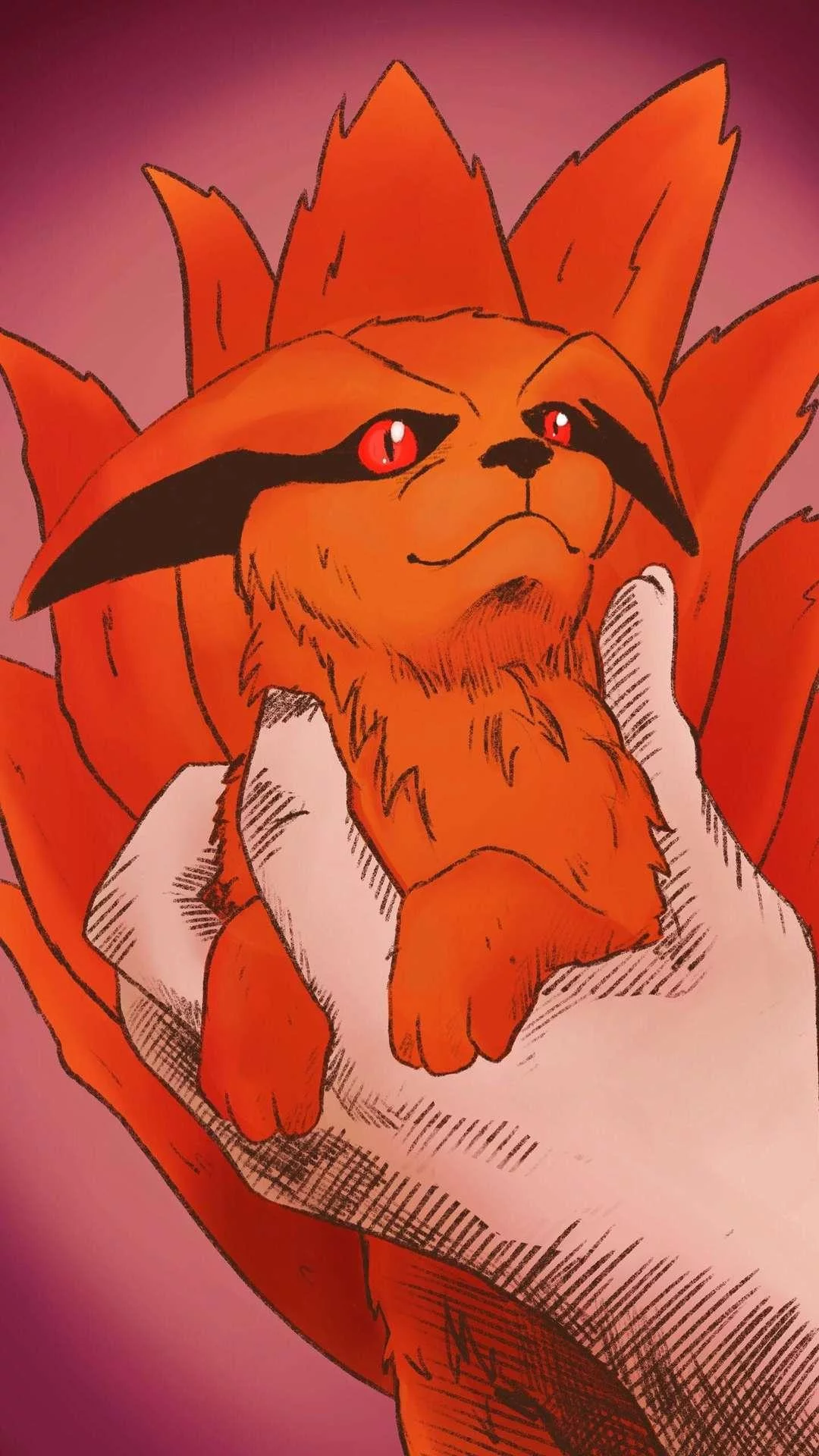 Free Download Naruto Wallpaper 9 Tailed Fox Page 1334503 (1080 x 1920)