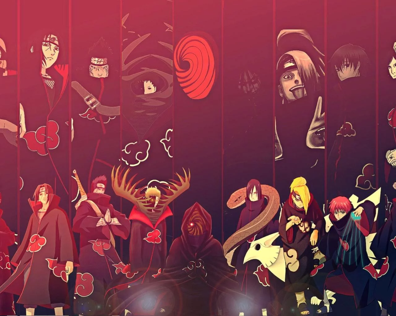 Free Download Naruto Wallpaper Akatsuki 1280 X 720 Page 1334529 (1280 x 1024)