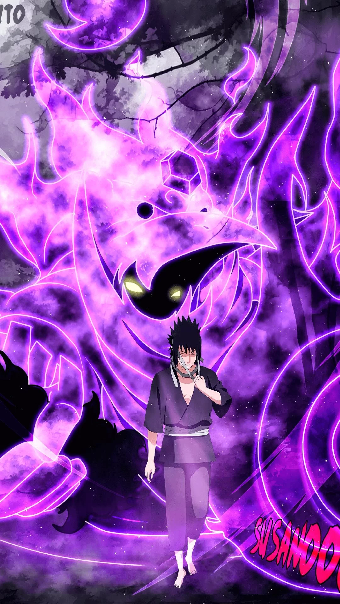 Free Download Naruto Wallpaper Android Susano Vs Kurama Page 1342994 (1080 x 1920)