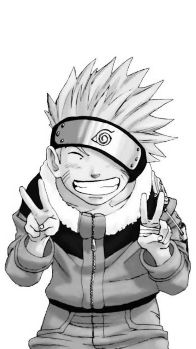 Free Download Naruto Wallpaper B W Page 1345914 (640 x 1136)