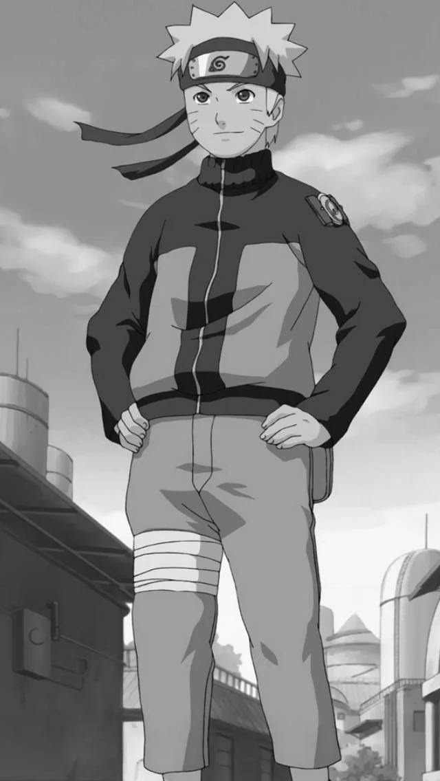 Free Download Naruto Wallpaper B W Page 1345925 (640 x 1136)