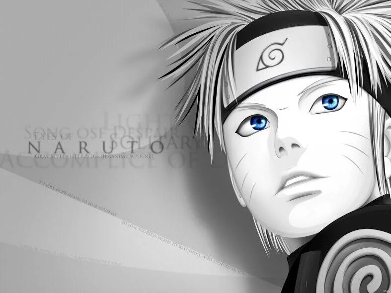 Free Download Naruto Wallpaper B W Page 1345927 (787 x 590)