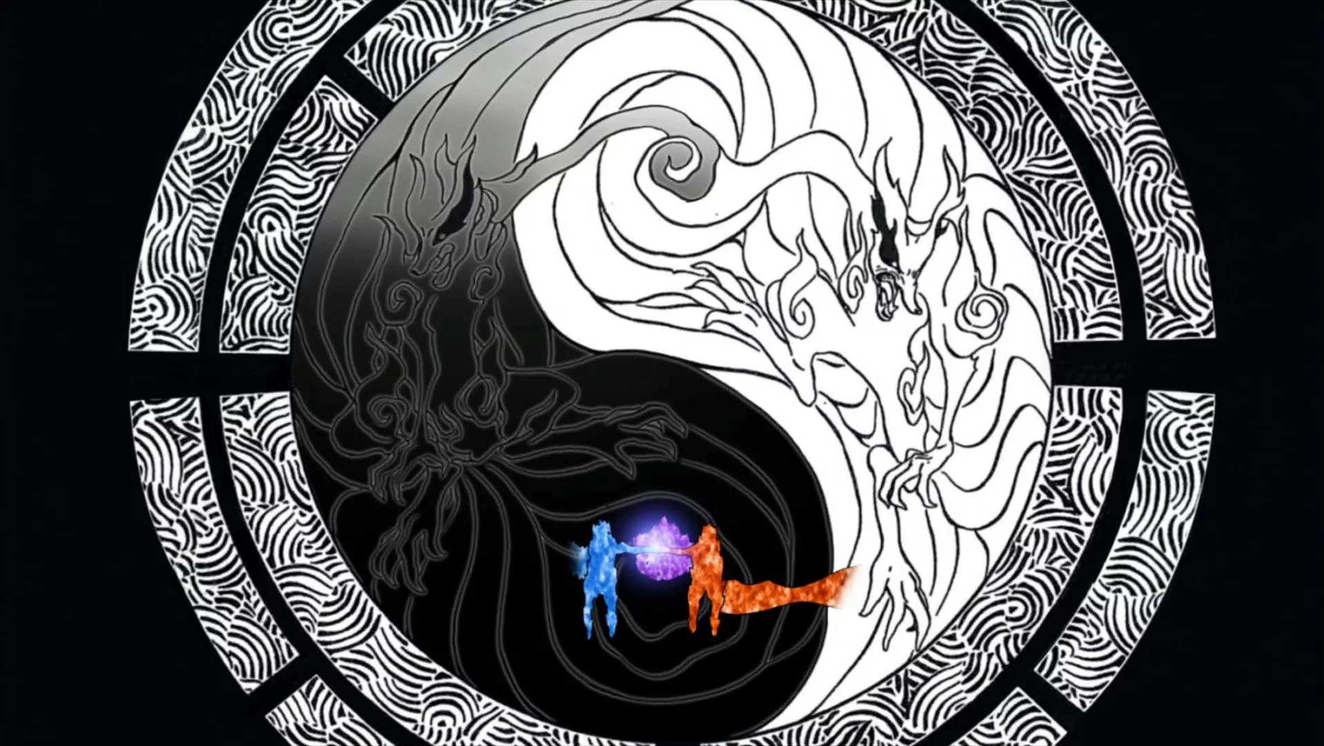 Free Download Naruto Wallpaper Chakra Natures Page 1346332 (1916 x 1080)