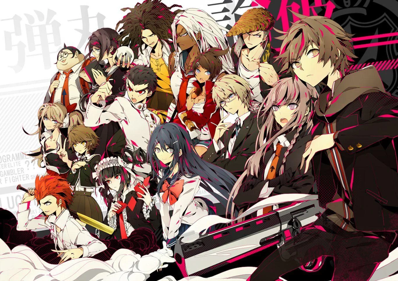 Free Download Danganronpa And Naruto Wallpaper Page 137495 (1366 x 965)