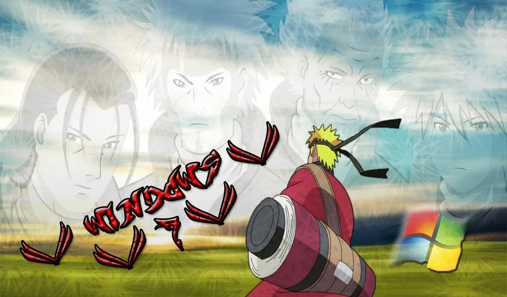 Free Download Wallpaper Naruto Windows Xp Page 1375360 (1024 x 600)