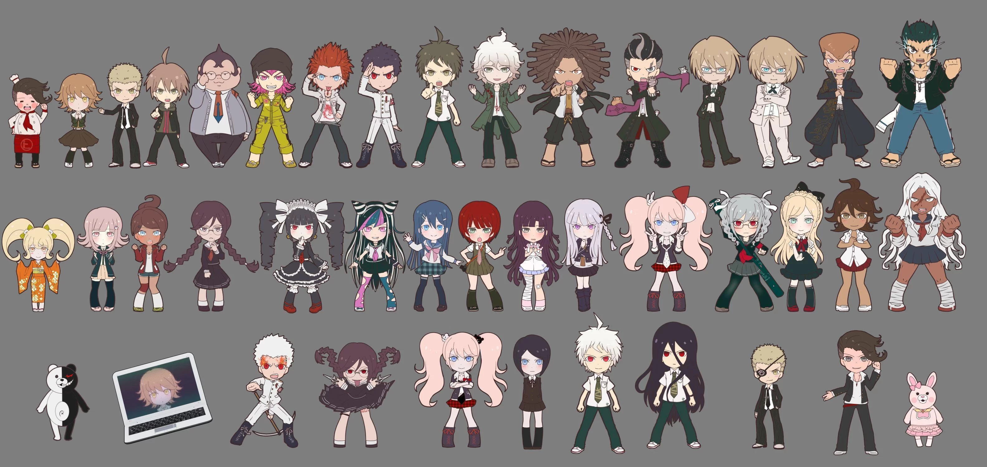 Free Download Danganronpa And Naruto Wallpaper Page 137582 (3167 x 1500)