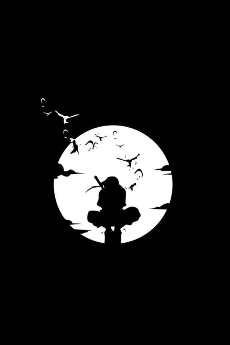 Free Download Naruto Shippuden Black And White Wallpaper Page 1401 (736 x 1104)