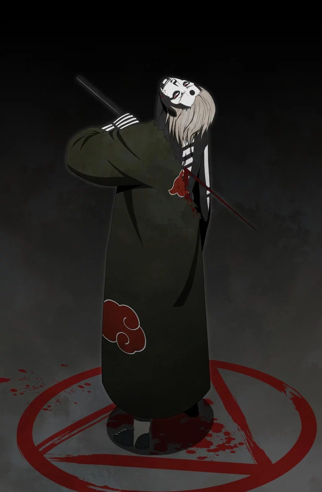 Free Download Naruto Wallpaper Hidan Kakuzu Page 1407294 (1040 x 1589)