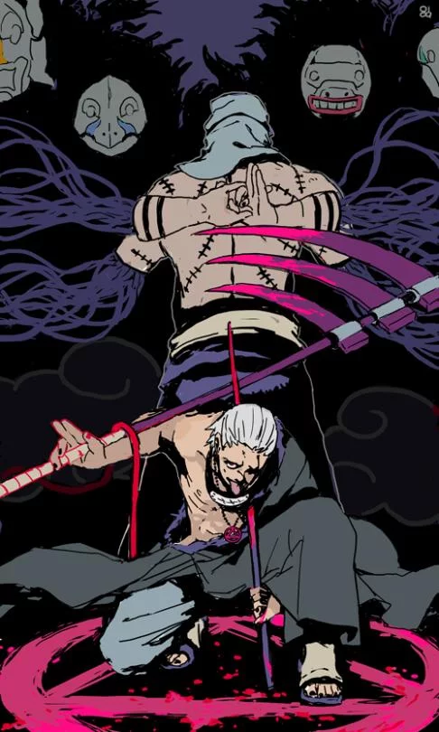 Free Download Naruto Wallpaper Hidan Kakuzu Page 1407323 (486 x 810)