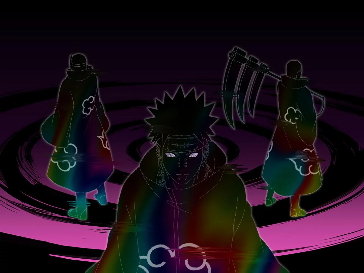 Free Download Naruto Wallpaper Hidan Kakuzu Page 1407339 (1443 x 1082)