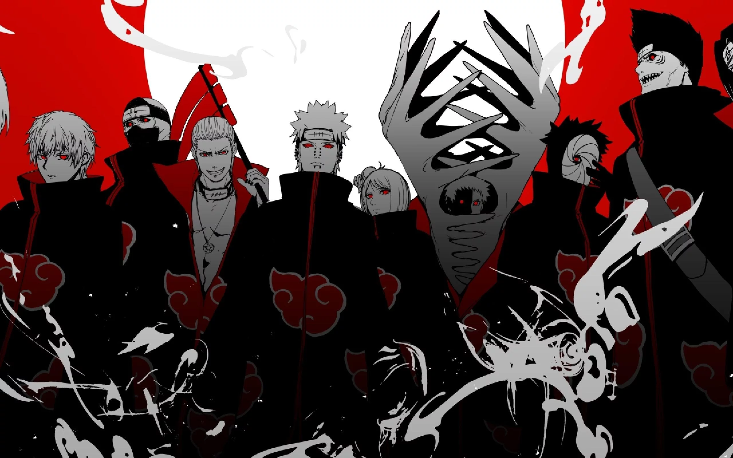 Free Download Naruto Wallpaper Hidan Kakuzu Page 1407347 (2560 x 1600)
