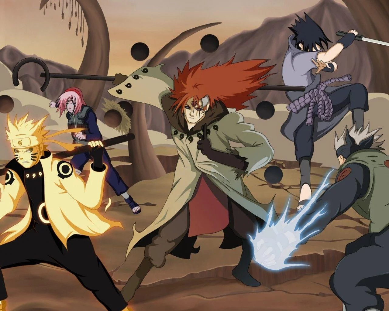 Free Download Download Art Desorienter Naruto Vs Wallpaper In High Quality Resolutions Page 141031 (1280 x 1024)