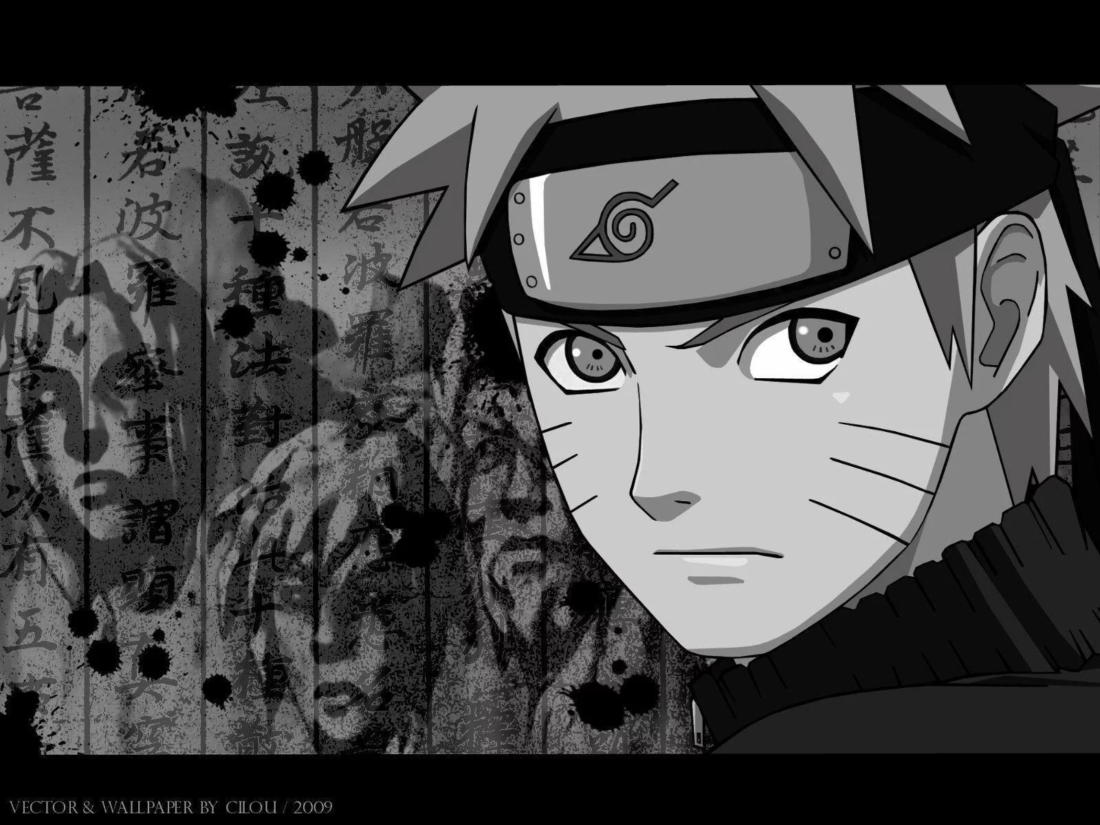 Free Download Naruto Tailed Beasts Wallpaper Black And White Page 1417 (1600 x 1200)
