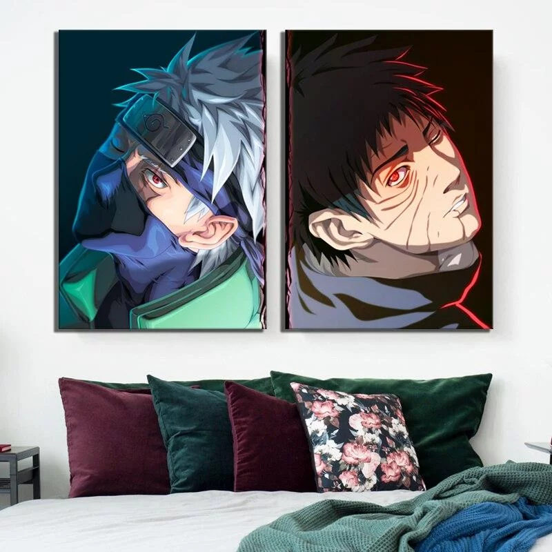 Free Download Naruto Wallpaper Kakashi And Obito Page 1438290 (800 x 800)