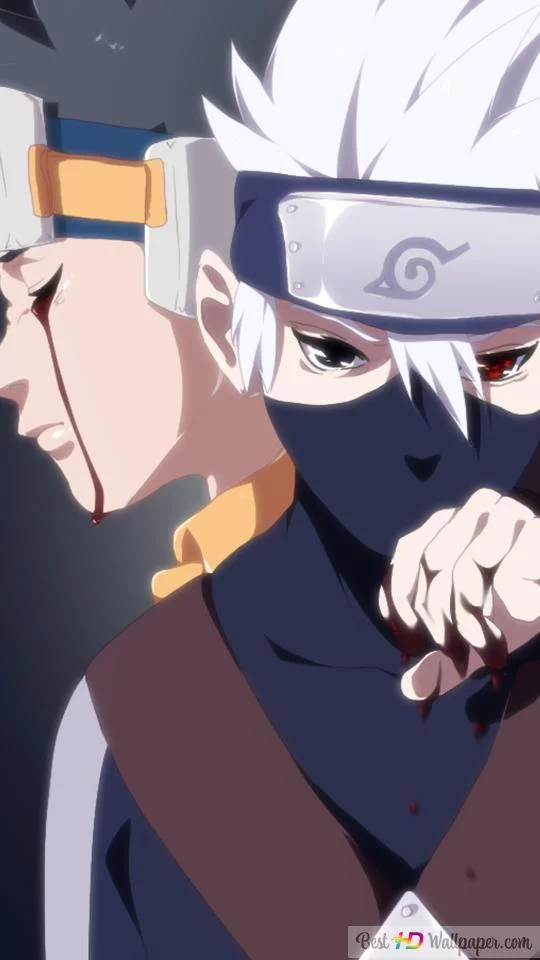 Free Download Naruto Wallpaper Kakashi And Obito Page 1438292 (540 x 960)
