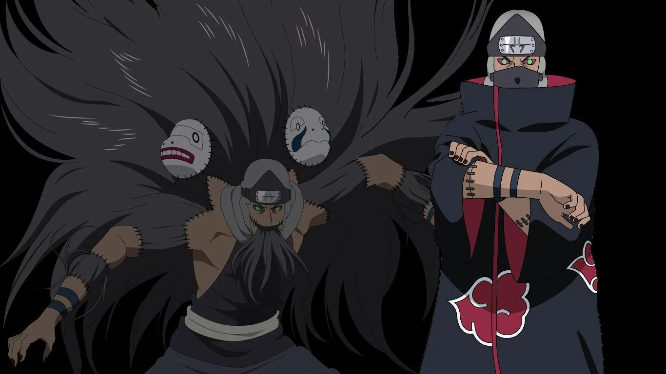 Free Download Naruto Wallpaper Kakuzu Scary Page 1438295 (1366 x 768)