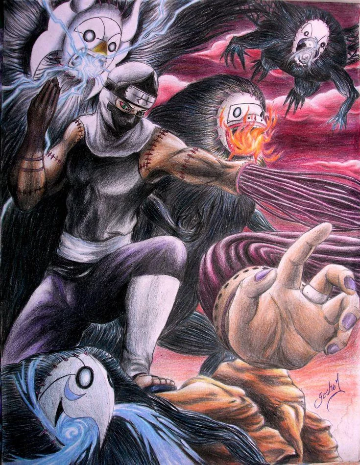 Free Download Naruto Wallpaper Kakuzu Scary Page 1438298 (735 x 949)