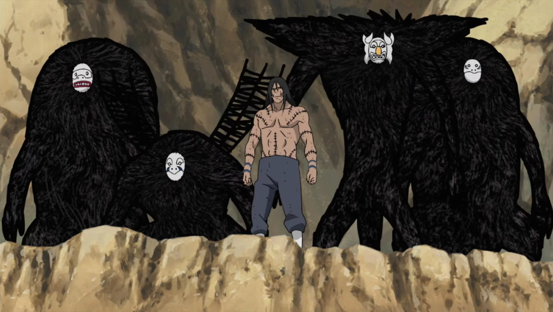 Free Download Naruto Wallpaper Kakuzu Scary Page 1438348 (1916 x 1080)