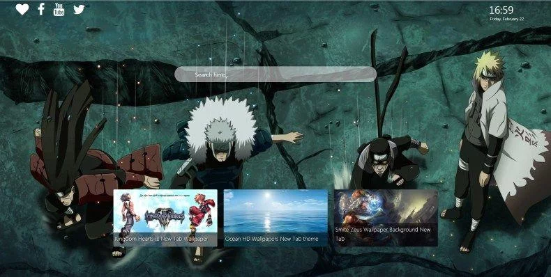 Free Download Naruto Wallpaper New Tab Page 1442202 (790 x 398)