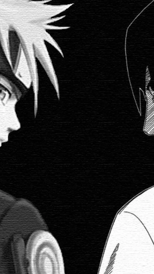 Free Download Naruto Black White Wallpaper Page 1456 (540 x 960)