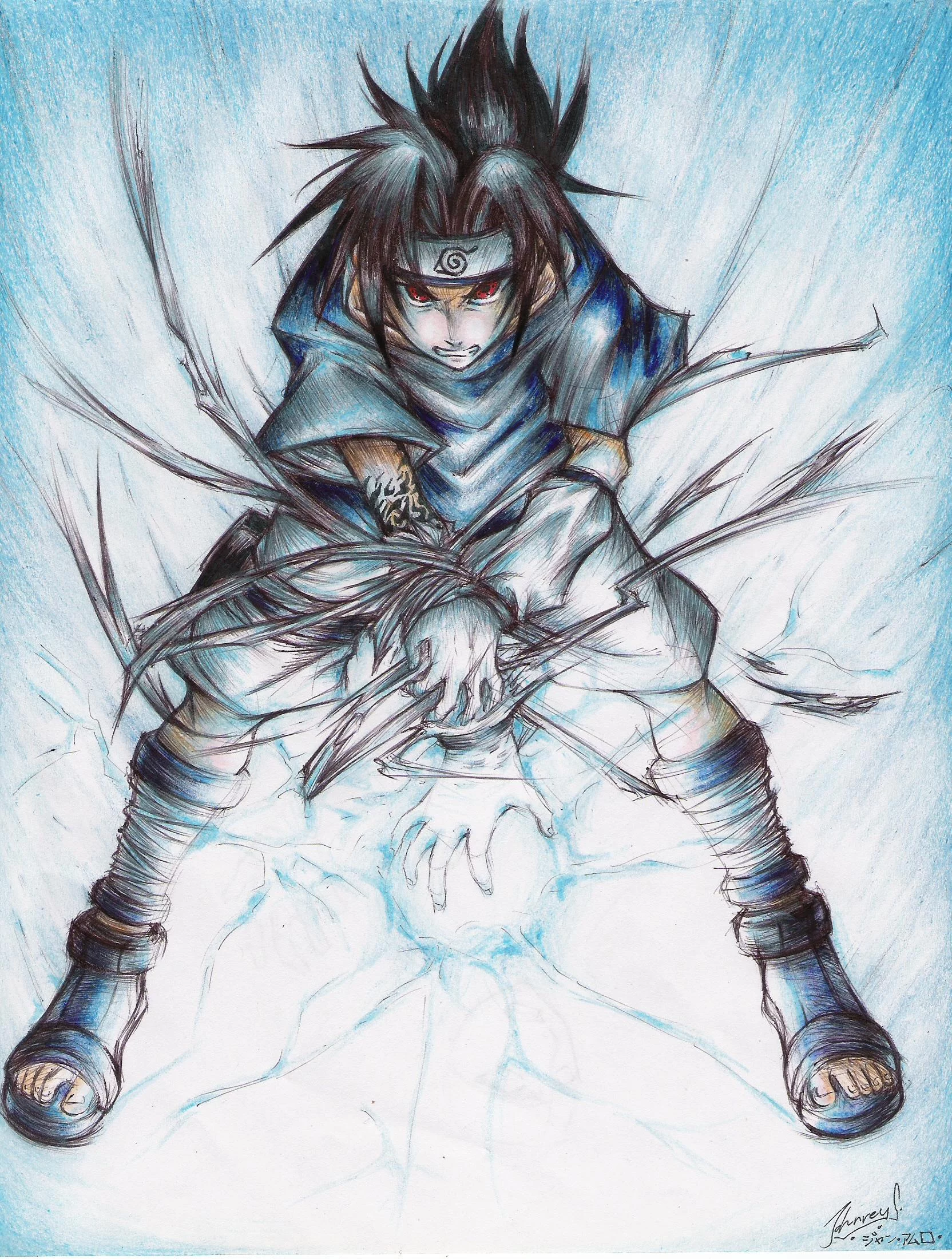 Free Download Naruto Wallpaper Sasuke Using Chidori Page 1468783 (1664 x 2200)