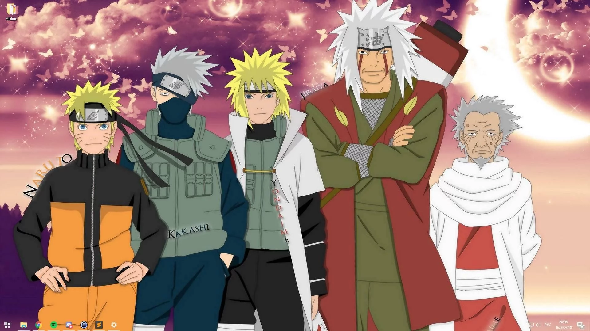 Free Download Naruto Wallpaper Theme Windows 10 Page 1473691 (1920 x 1080)