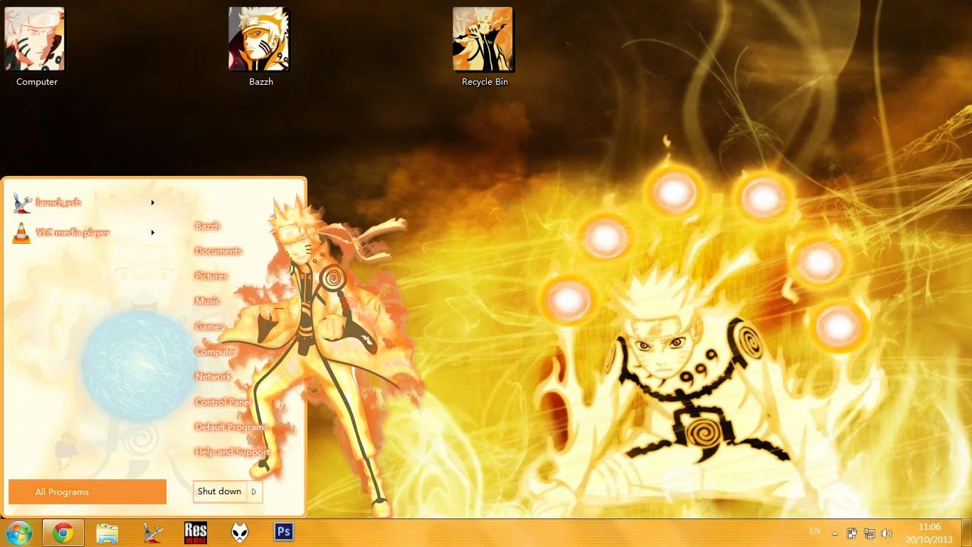 Free Download Naruto Wallpaper Theme Windows 10 Page 1473701 (1366 x 768)