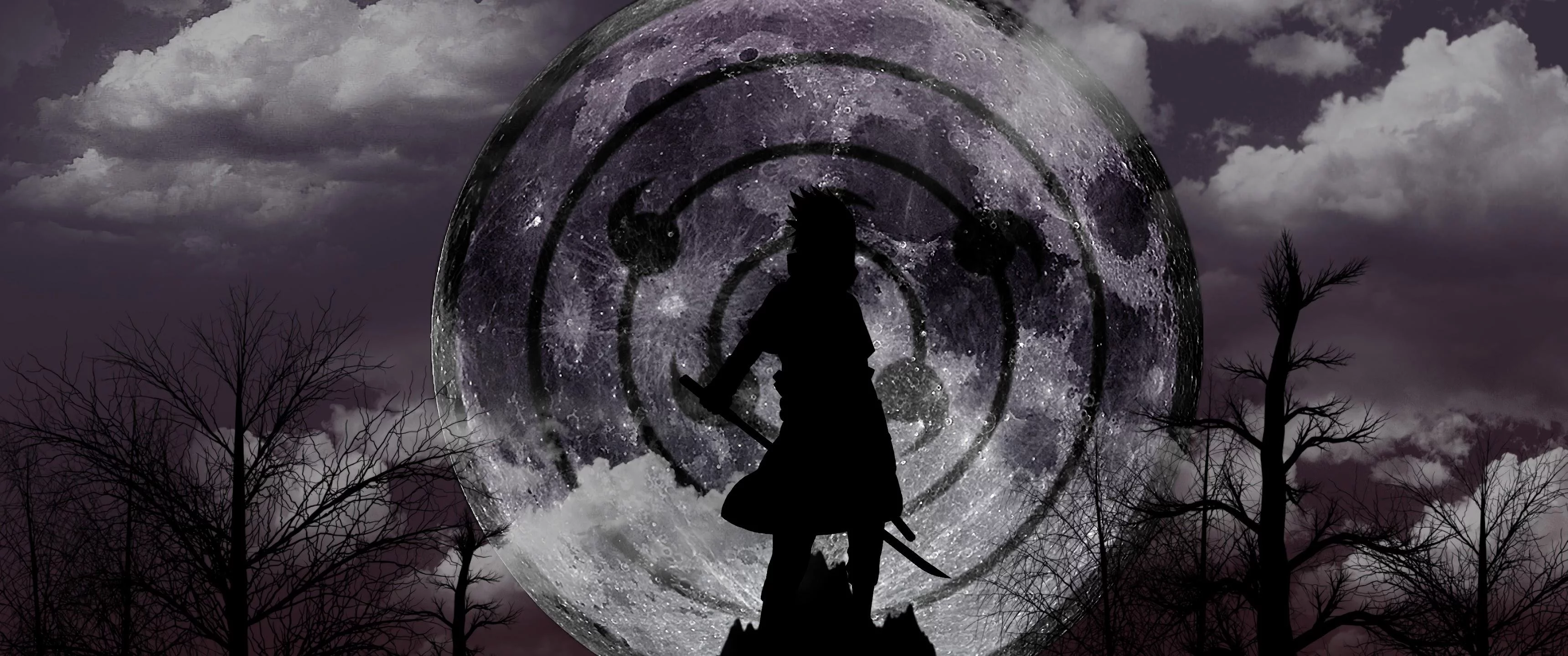 Free Download Naruto Wallpapers Dual Monitors Sharingan Page 1483947 (3440 x 1440)