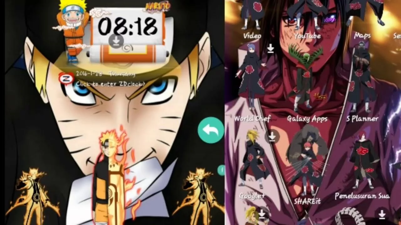 Free Download Download Wallpaper Bergerak Naruto Untuk Android Page 14894 (1280 x 720)