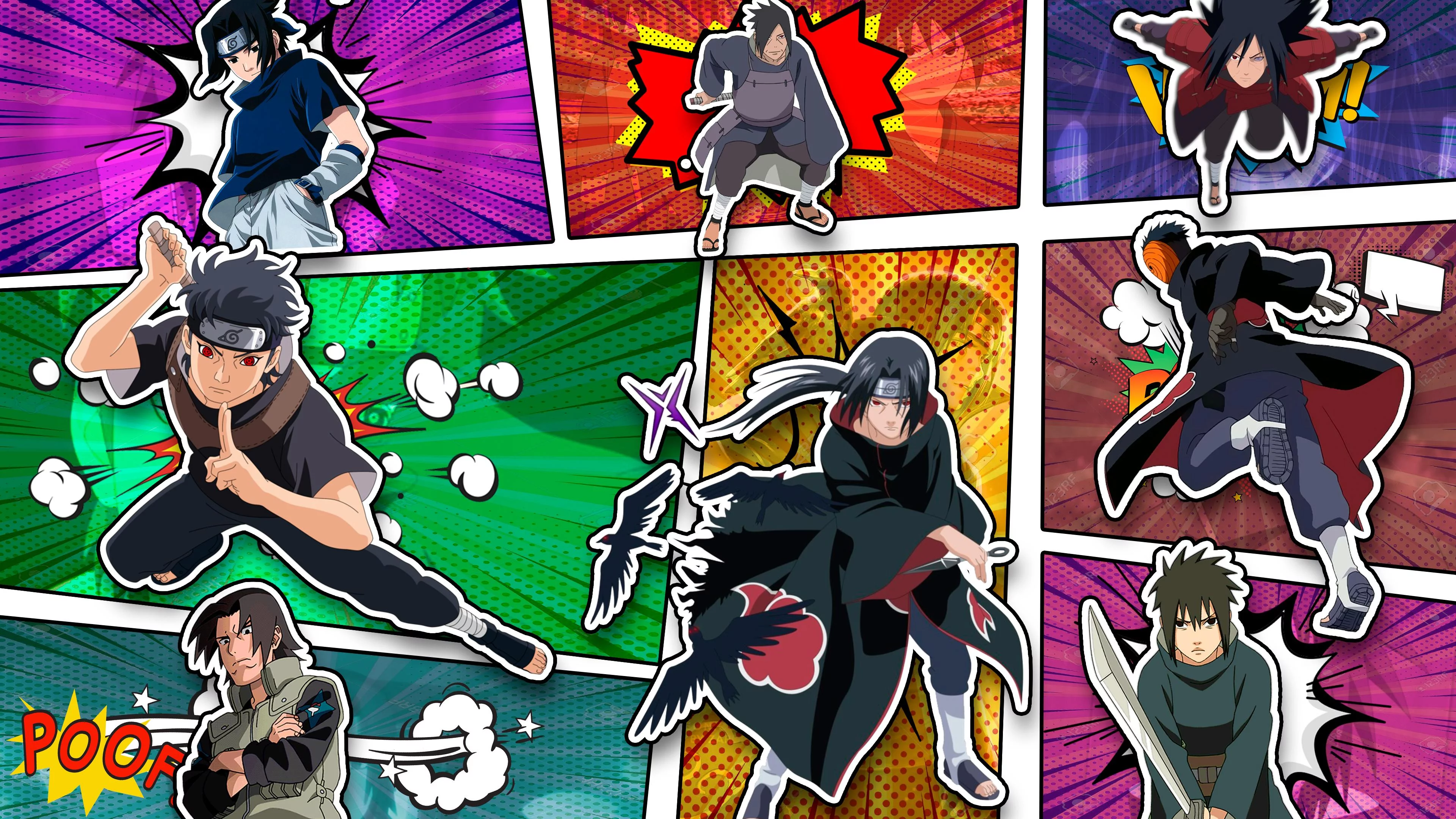 Free Download Uchia Clan Naruto Wallpaper Page 1510492 (3840 x 2160)
