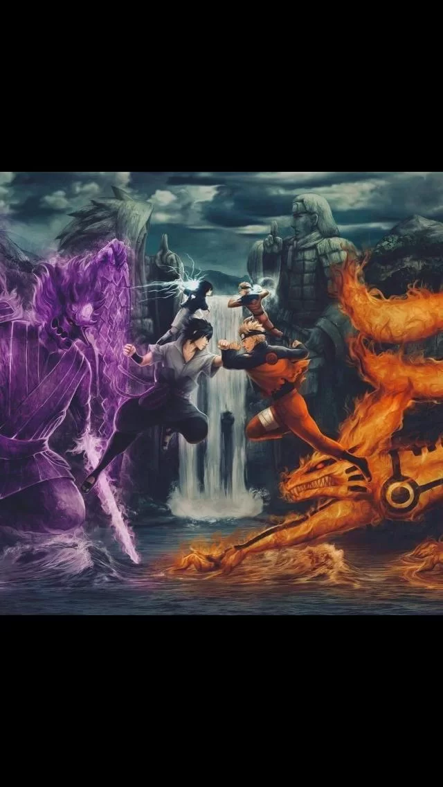 Free Download Naruto White Wolf Wallpaper Page 1511262 (640 x 1136)