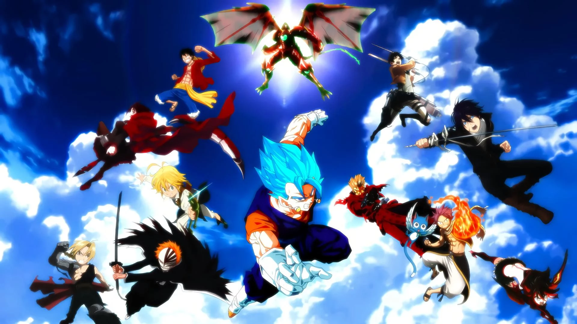 Free Download Goku And Naruto Wallpaper Android Page 15200 (1920 x 1080)